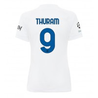 Inter Milan Marcus Thuram #9 Bortatröja Kvinnor 2023-24 Korta ärmar